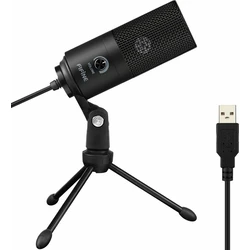 FIFINE K669B USB πυκνωτικό μικρόφωνο (Μαύρο)