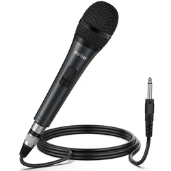 Fifine K6 Δυναμικό Μικρόφωνο Χειρός 6.35mm για Φωνητικά