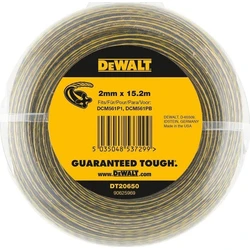 Dewalt DT20650 Cross-Twist Trimmer Line 2 mm x 15.2 m