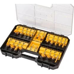 Dewalt Σετ Φρέζες για Ξύλο 8mm 22τμχ (DT90017-QZ)