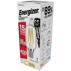 Energizer BEC LED Filament Λάμπα Απορροφητήρα 4W E14 400lm 3000K Θερμό Λευκό