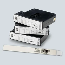 Zebra Z-Band Direct Λευκά 25,4 x 279,4 mm 1200 τεμ.