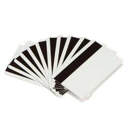 Zebra Premier PVC Κάρτες - 30 mil Low Coercivity με Μαγνητική Ταινία, 5 πακέτα x 100 (500 κάρτες)