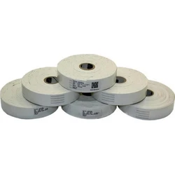 Zebra αυτοκόλλητα βραχιολάκια ασθενών Thermo 30,2 x 279,4 mm λευκά αντιβακτηριακά (220/ρολό, 6 τεμάχια)