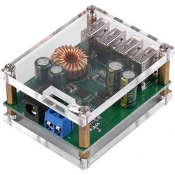 4-θύρα USB DC-DC Step Down Module 7V-60V σε 5V/5A (YXS1206, CATX-USB)