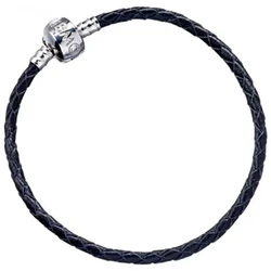The Carat Shop Ltd Βραχιόλι Χάρι Πότερ Δερμάτινο με Γούρια 18cm Μαύρο HP0029-18