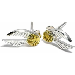 The Carat Shop Ltd Σκουλαρίκια με Στο καρφί Harry Potter Golden Snitch