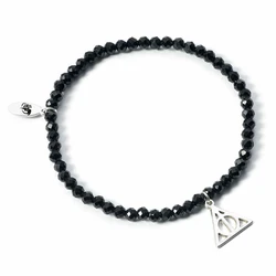 The Carat Shop Ltd Βραχιόλι Semi Precious Stone Harry Potter Deathly Hallows Charm