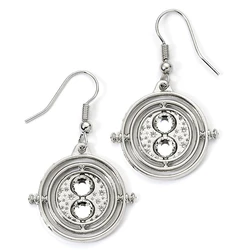 Harry Potter The Carat Shop Ltd Silver Tone Time Turner Drop Earrings
