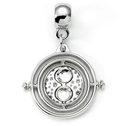 The Carat Shop Ltd Χάρτιν Πότερ Κρεμαστό Ασημί Slider Charm Time Turner