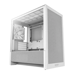 NZXT H3 Flow λευκό - Κουτί Υπολογιστή Mini Tower (χωρίς τροφοδοτικό)