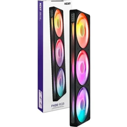NZXT F420 420mm RGB Ανεμιστήρας Θήκης White Edition