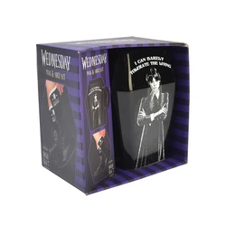Wednesday - Mug & Socks Set in Coffin Design
