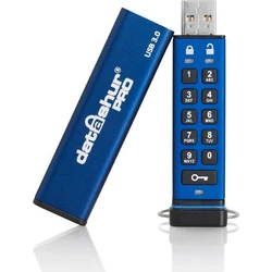 iStorage datAshur Pro USB Stick 32 GB (Μπλε/Μαύρο)
