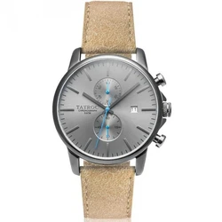 Tayroc Men's Watch 42mm Grey Metal Bracelet TXM097