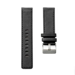 Tayroc TY81 Δερμάτινο Λουράκι Ρολογιού Μαύρο 22mm