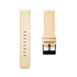 Tayroc TY91 Δερμάτινο Λουράκι 22mm - Μπεζ/Καφέ