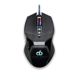Veho Gaming Ποντίκι Alpha Bravo GZ1 RGB 6400 DPI Μαύρο