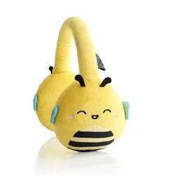 Lazerbuilt Squishmallows Plush Ασύρματα Bluetooth Παιδικά Over‑Ear Ακουστικά Sunny The Bee (6 ώρες)