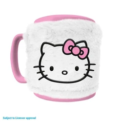 Pyramid Sanrio Κούπα Fuzzy με Αποσπώμενο Κάλυμμα Hello Kitty