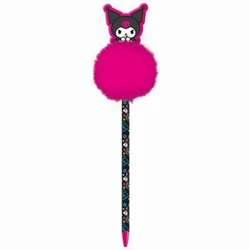 Pyramid Shop.com Novelty Pen Kuromi Cheeky Pom Pom Pen
