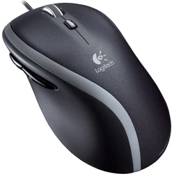 Logitech M500 Ενσύρματο Ποντίκι Μαύρο (910-003725)