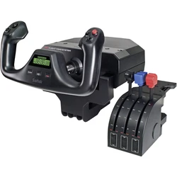 Logitech G Saitek Pro Flight Yoke System PC Wired Joystick Compatible with PC