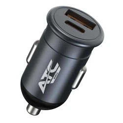 ATC-CA05 Φορτιστής Αυτοκινήτου 65W USB-A & USB-C