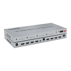 ATC HDMI Matrix 4x4 4K@60Hz HDMI Matrix Switcher - 4 IN / 4 OUT