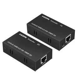 ATC HDMI Extender 60m 1 Way UTP + 2 τροφοδοτικά