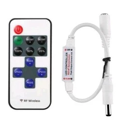 ATC Mini RF Ασύρματο LED Τηλεχειριστήριο (Μονοχρωμο)