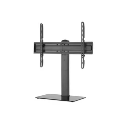 ATC-0323L Universal Rotating Tabletop TV Stand with Glass Base 37"-70"