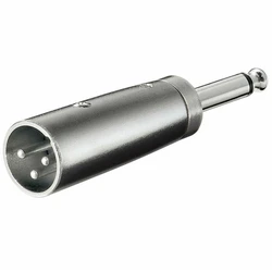Oem Μετατροπέας XLR Αρσ. / 6.35 Mono Αρσ.