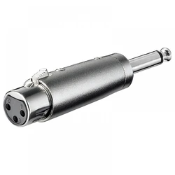Oem Μετατροπέας XLR Θηλ. / 6.35 Mono Αρσ.