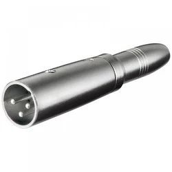 Oem Μετατροπέας Ήχου XLR Αρσενικό σε 6.35mm Θηλυκό