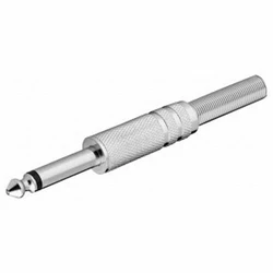 Φίς 6.3mm Mono Μεταλλικό Αρσενικό