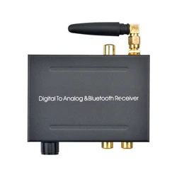 Bluetooth Αντάπτορας Ήχου Από Ψηφιακό σε Αναλογικό 5.0 192kz/24bit - Atc