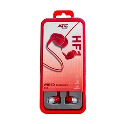 Atc ATC-HFr1 Ενσύρματα Ακουστικά Handsfree 3,5mm Κόκκινο