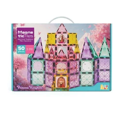 AS HappiHobbi Magne Tiles - Princess Kingdom (50 τεμάχια)