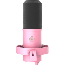 Fifine K688P Δυναμικό Μικρόφωνο XLR Shock Mounted - Ροζ