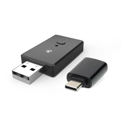 NEDIS Αντάπτορας αυτοκινήτου για ασύρματο Android Auto Apple CarPlay CKAA2400BK