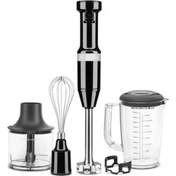Kitchenaid Ραβδομπλέντερ με Ανοξείδωτη Ράβδο 180W Onyx Black 5KHBV83EOB