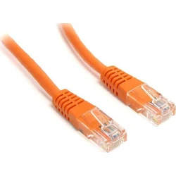 Logon U/UTP Cat5e (Gigabit) Ethernet Network Cable 3m Orange