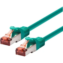 Logon F/UTP Cat.6a (Gigabit) Ethernet Cable 20m Green TCF66F200G