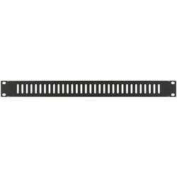 Lanview 1U 19" Εξαεριζόμενο Blanking Panel Μαύρο RAB200BL