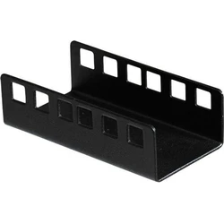 Lanview Ράφι Rack 19" 4τεμ Μαύρο (RAX100BL)