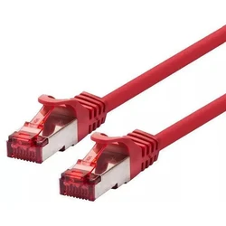 Logon S/FTP Cat.6 Καλώδιο Δικτύου Ethernet 15m Κόκκινο (TCR66SS150R)