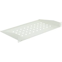 Lanview 1U 19" Ράφι Rack, Βάθος 250 mm, Λευκό (MPN: RAS200WH)