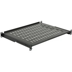 Lanview Ράφι 1τμχ RAS400BL - Ράφι για Rack 19'' Μαύρο