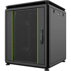 Lanview 19'' Κάσα Rack 12U 600 x 600 x 719 mm Μαύρο (Data Line)